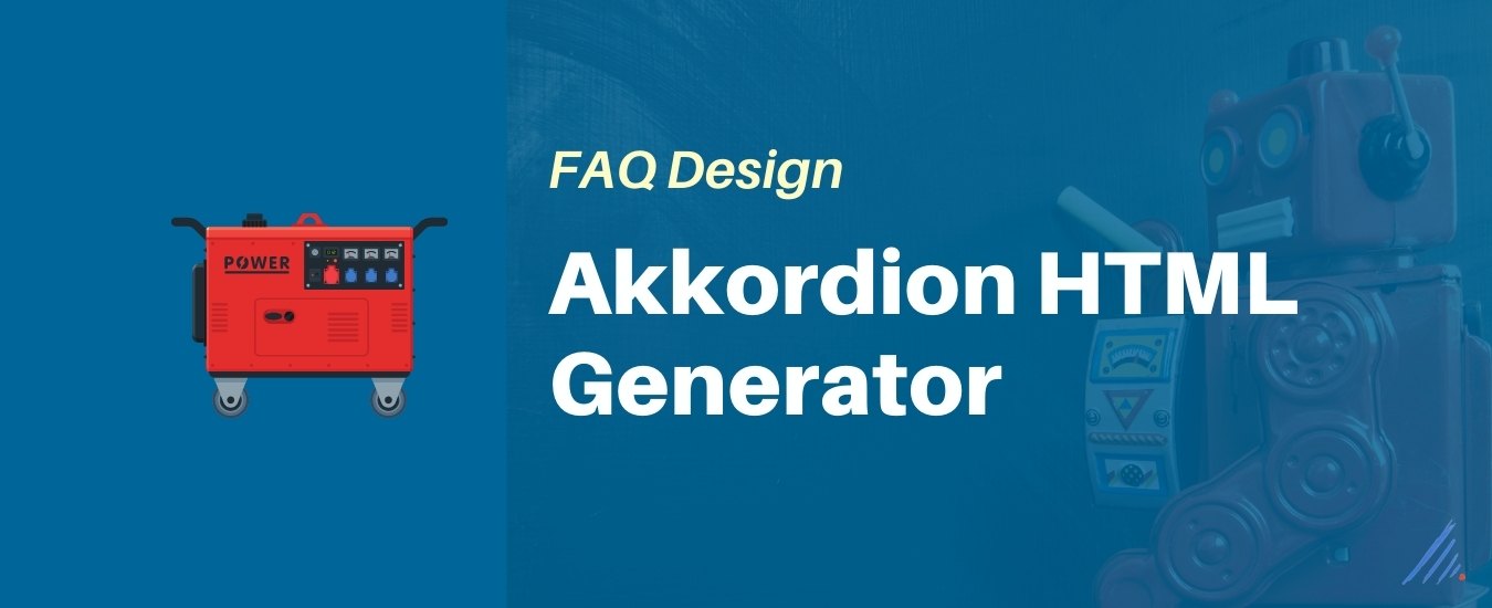 Akkordion Effekt HTML Generator